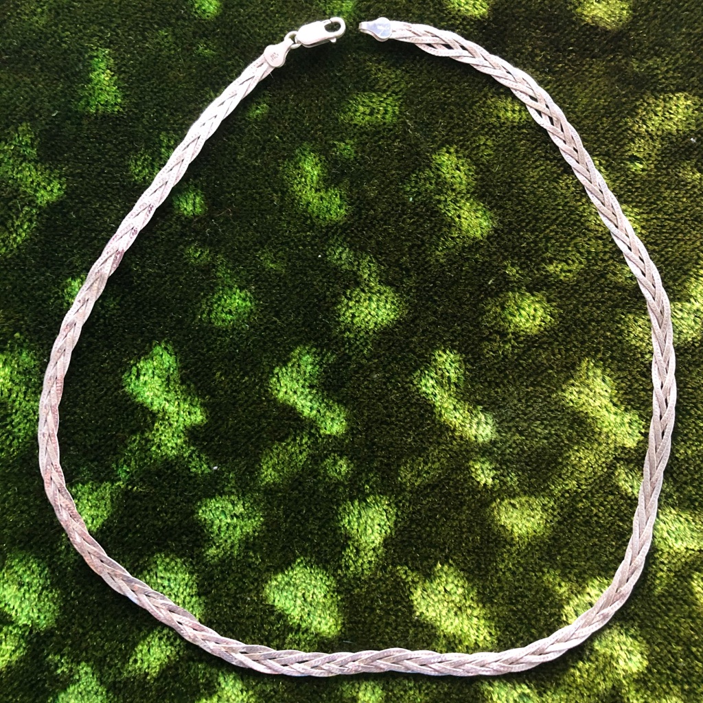 Vintage Italian Silver Necklace